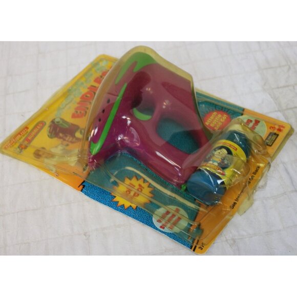 1999 Tootsie Toy Mr Bubbles Endless Blower Gun Toy Purple Party Summer Fun - Picture 9 of 9